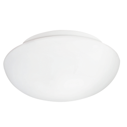 Плафониера ELLA E27 1x60W бяла