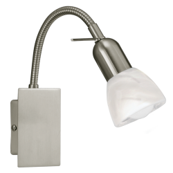 Спот ARES1 E14 1x40W бял