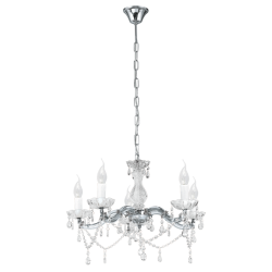 Полилеи MOZART1 Е14 5x40W прозрачен