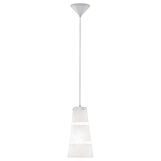 Пендел NORIA Е27 1x100W бял