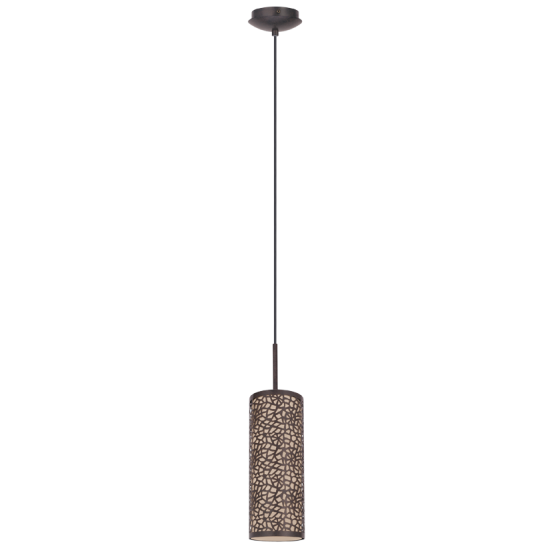 Пендел ALMERA Е27 1x60W антично кафяв