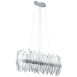 Полилеи DRIFTER G9 8x33W прозрачен хром