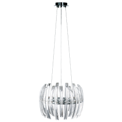 Полилеи DRIFTER G9 6x33W прозрачен хром
