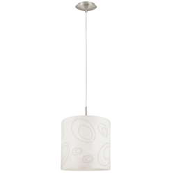 Пендел INDO Е27 1x100W мат хром