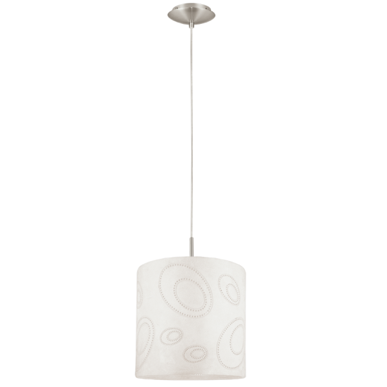 Пендел INDO Е27 1x100W мат хром