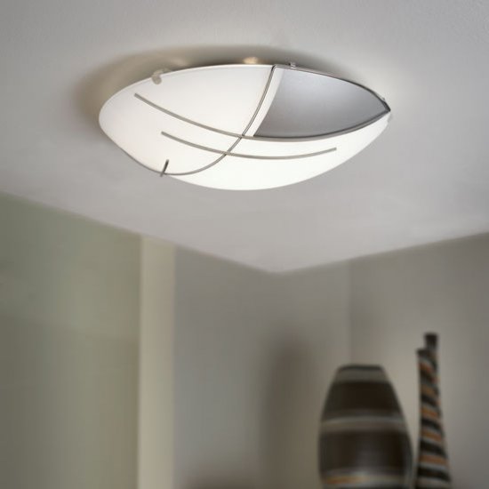 Аплик RAYA Е27 1x60W бял