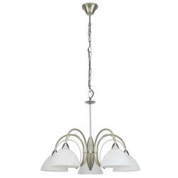 Полилеи MILEA Е14 5x40W мат хром