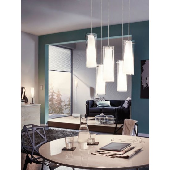 Нощна/декоративна лампа PINTO Е27 1x60W бяла
