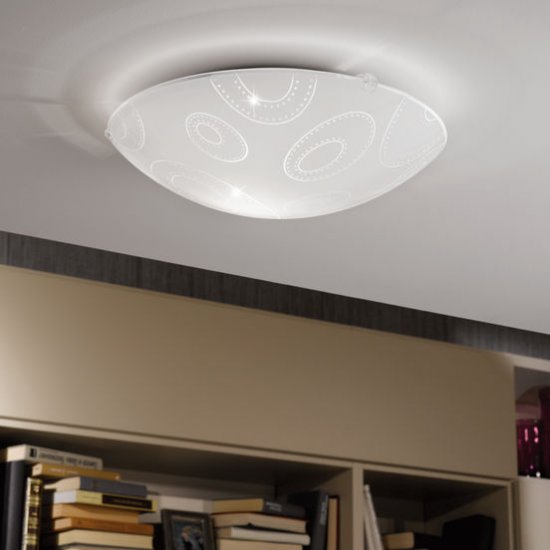 Плафониери INDO SCALEA 1 1х60W Е27 с декорация