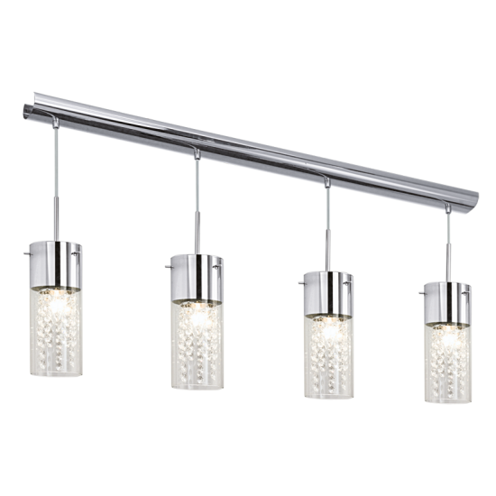 Полилеи DIAMOND E14 4x40W хром