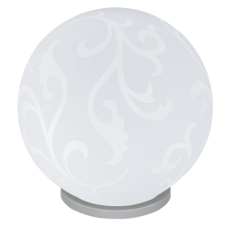 Нощна/декоративна лампа REBECCA Е27 1х60W сребро