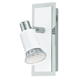 Спот Eridan GU10 1x3W ESL-LED бял хром