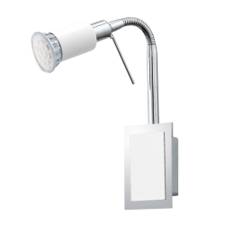 Спот Eridan GU10 1x3W ESL-LED бял хром