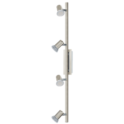 Спот ROTTELO 4x3W GU10 LED никел мат / хром