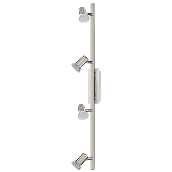 Спот ROTTELO 4x3W GU10 LED никел мат / хром (Копиране)