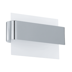 Аплик SANIA 1 3х4,76W LED хром/бяло стъкло