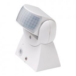 Сензор за движение 180° бял IP65