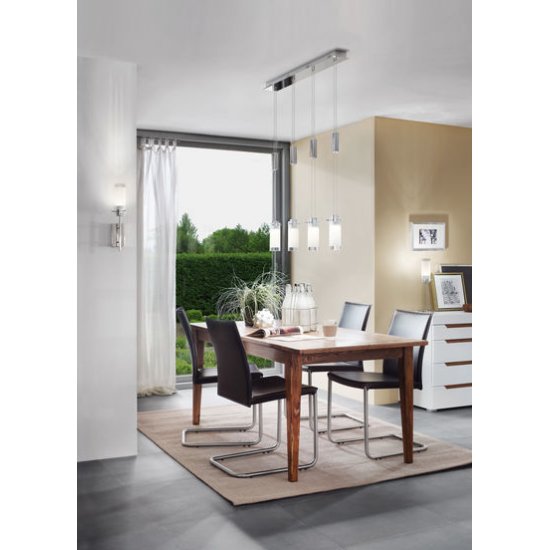 Полилеи AGGIUS 4х6W LED хром