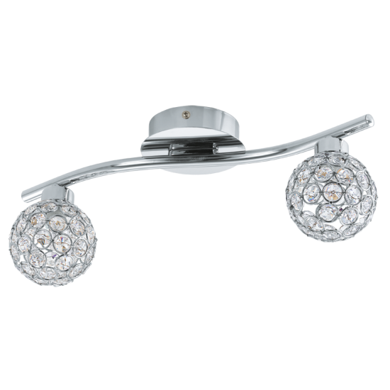 Спот RIBOLLA 2х33W G9 хром