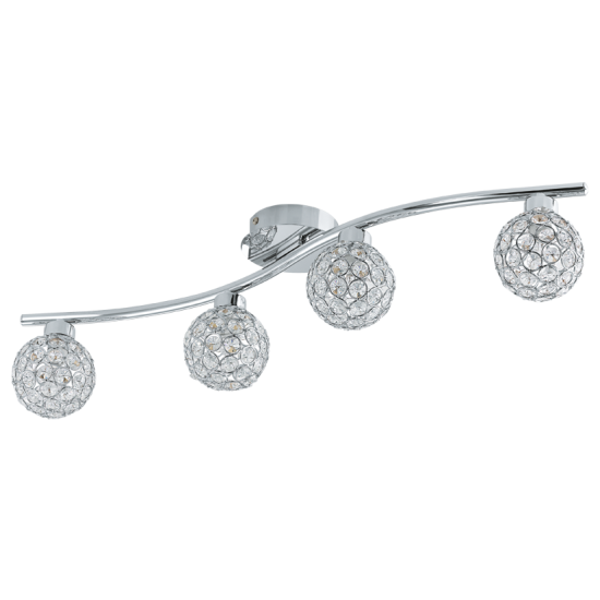 Спот RIBOLLA 4х33W G9 хром