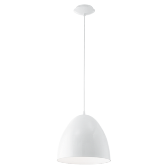 Пендел CORETTO 1x60W E27 бял