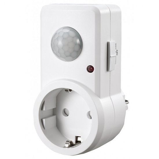 Сензор IR за движение за контакт 120°  IP20 бял max 1200W