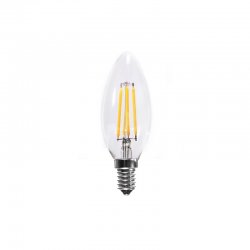 LED лампа 4W E14 2700K свещ Filament