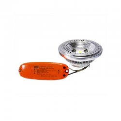 LED лампа AR111 15W G53 2700K 720Lm димируема с драйвер