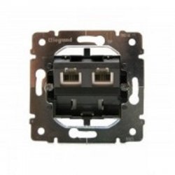 Механизъм Телефонна розетка RJ11 двойна LEGRAND