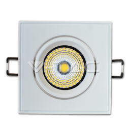 LED луна подвижна VT-1105SQ 5W 6000K 350Lm бяла