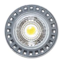 LED Крушка 6W GU10 110° СОВ Пластик Бяла Светлина Димируема