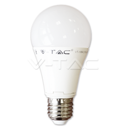 LED Крушка 10W E27 A60 Термо Пластик Топло Бяла Светлина Димируема