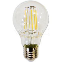 LED Крушка 6W Filament E27 A60 Топло Бяла Светлина
