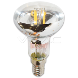 LED Крушка 4W Filament E14 R50 Топло Бяла Светлина