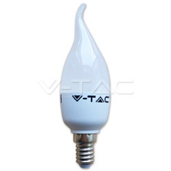 LED Крушка 6W E14 Кендъл Пламък Неутрална Светлина
