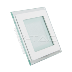 LED Панел Квадрат Стъклено Тяло 6W 2700K 100x100mm