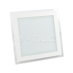 LED Панел Квадрат Стъклено Тяло 18W 3000К/4500К/6000К 200х200мм