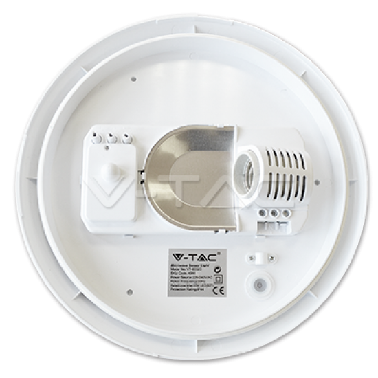 Плафониера Със Сензор E27 Microwave