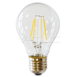 LED Крушка 4W Filament E27 A60 Топло Бяла Светлина
