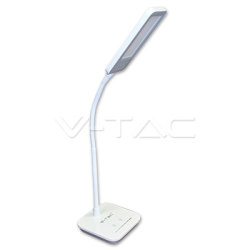 7W LED Настолна Лампа 5000K Сиво Тяло