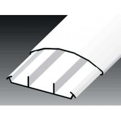 PVC кабелен канал 74.0x18.0мм LO-75 светло сив