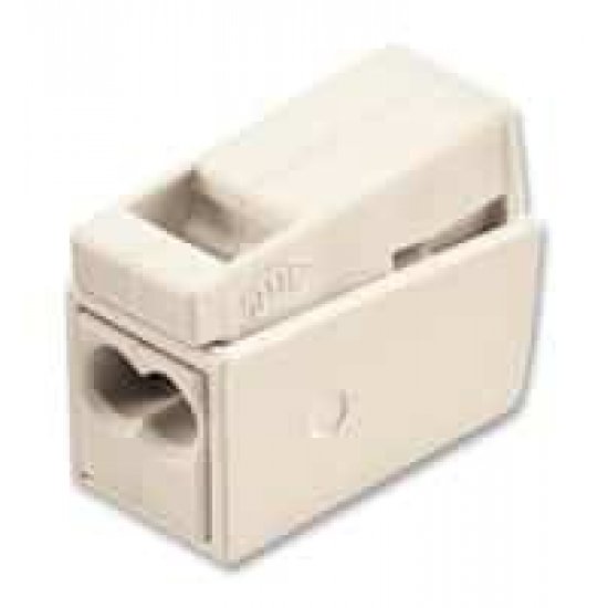 Клема бърза връзка 2х1х2.5mm² WAGO