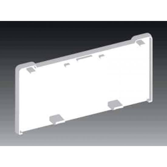Крайна капачка 8461 за кабелен канал Кopos PK 140x70 D бяла