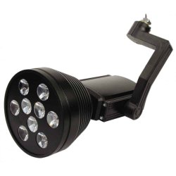 LED прожектор 9x1W черен 4000K