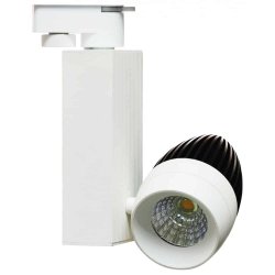 LED прожектор за шина COB 15W 4000K бял