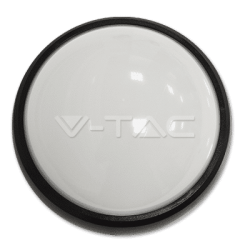 12W Плафониера Черно Тяло 4500К IP65