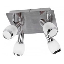 Спот IKEA II 4xE14 max 4х7W мат хром