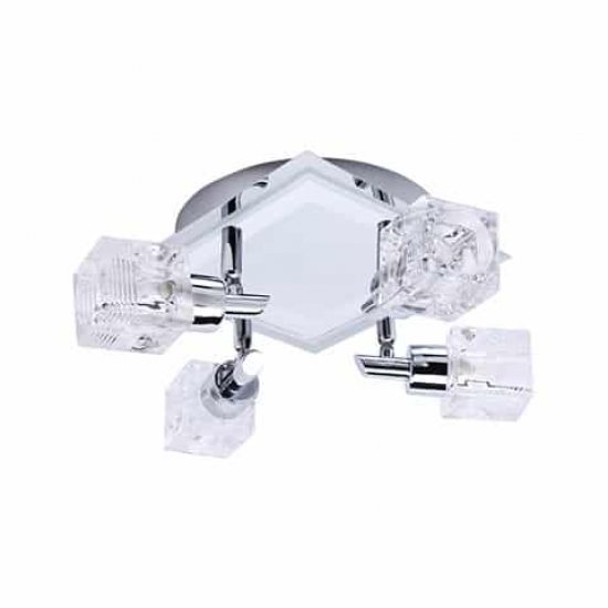 Спот Efes 4-ка G9 4х40W хром