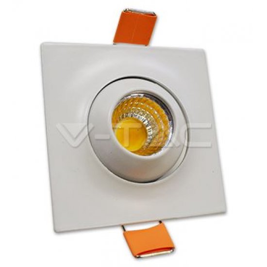LED Луна Ротационна Квадрат 3W 6400K 55х55мм