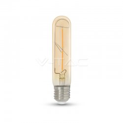 LED Крушка 2W Filament Amber E27 T30 2200K
